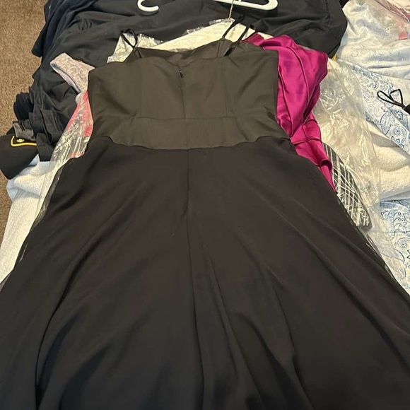 NWOT: Black Strapless Max and Cleo Dress - Picture 2 of 3